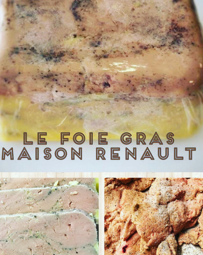 foie gras mi-cuit tranché