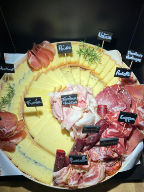 Plateau raclette charcuterie mixte