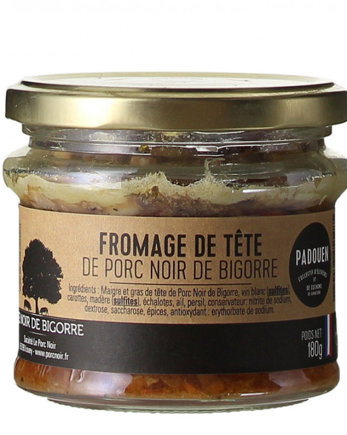 Verrine fromage de tête Noir de Bigorre