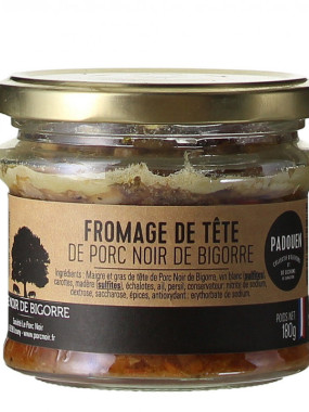 Verrine fromage de tête Noir de Bigorre