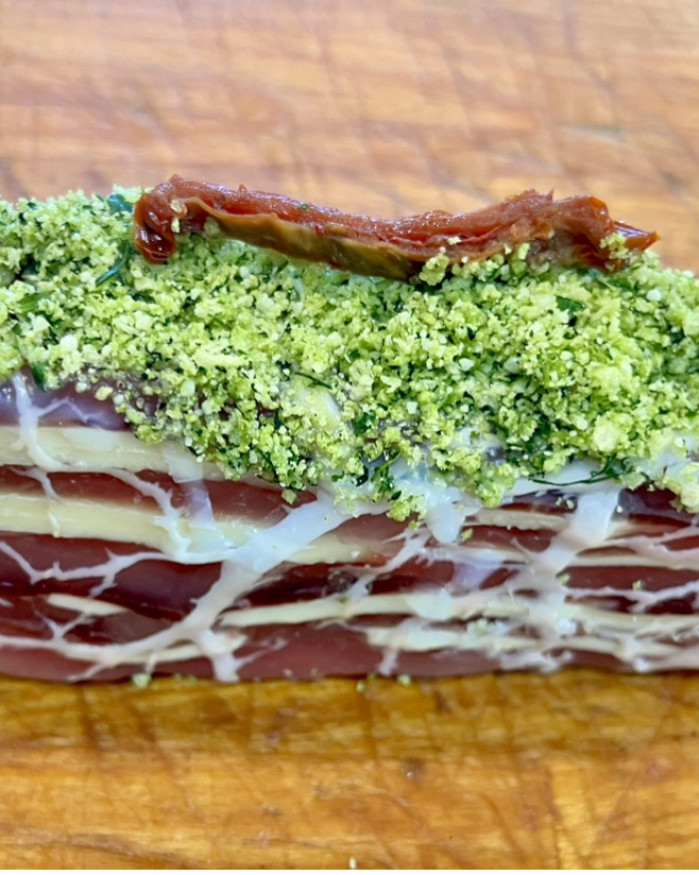 Millefeuille de veau Orloff