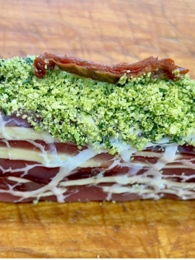 Millefeuille de veau Orloff