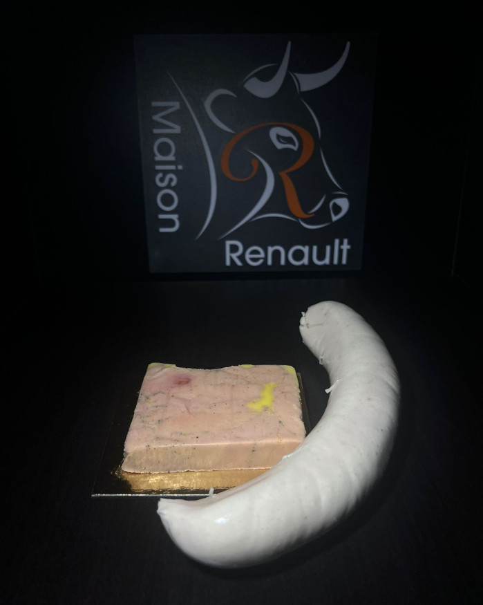 Boudin blanc au Foie Gras de Canard Morilles