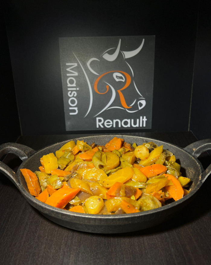 Légumes de saison festifs/portion