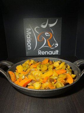 Légumes de saison festifs/portion