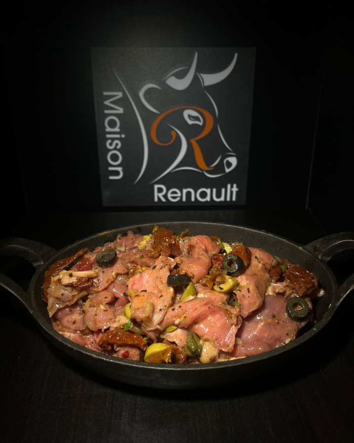 Emincé de veau aux girolles