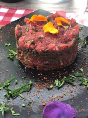 Tartare de boeuf thaï  haché minute